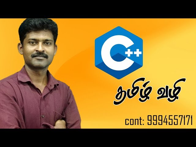 C++ for loop in tamil