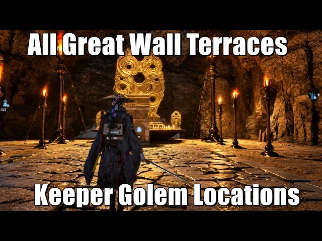 Beast of Reincarnation - All Great Wall Terraces Keeper Golem Locations
