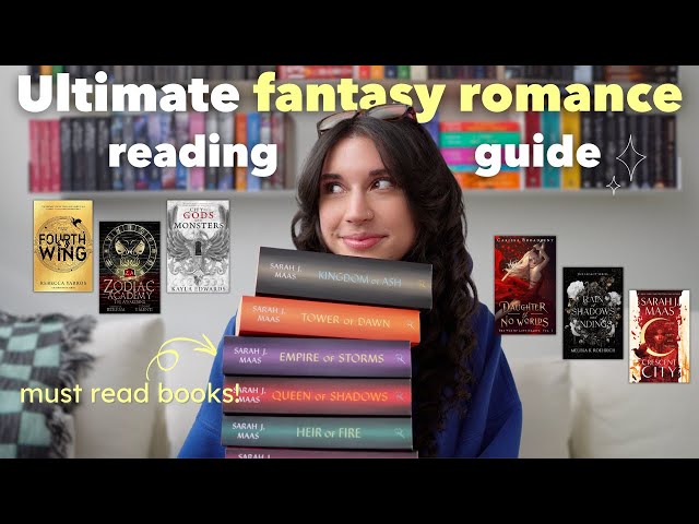 the ultimate guide to fantasy romance | must read fantasy romance book recommendations 📚🐉🧚🏼‍♀️