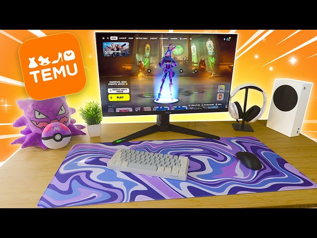 I built a Budget Gaming Setup using TEMU!