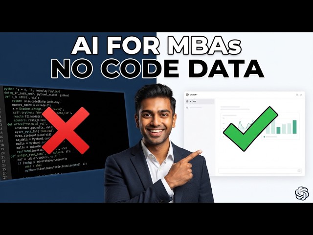 AI for MBA Students: How to Analyze Data Without Coding