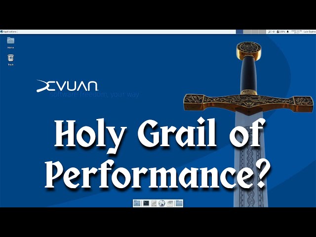 Devuan: The Holy Grail of Performance? | Installation, Review & Benchmark #linux #excalibur #debian