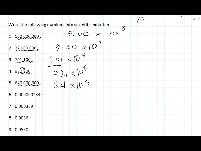 General Physics 1 -  Scientific Notation (Tagalog)