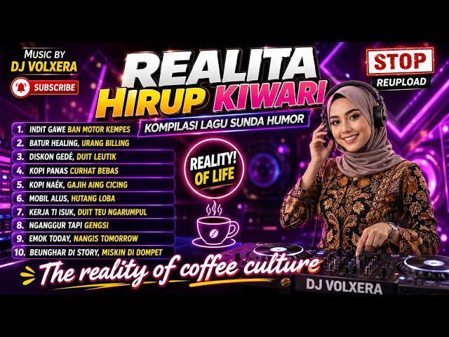 DJ SUNDA HUMOR TERBARU 😂 || Teman Ngopi Paling Pas & Santai