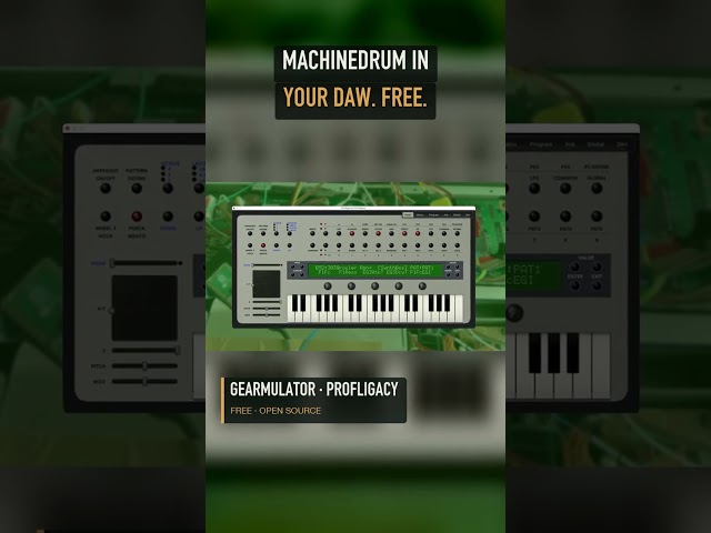 Machinedrum in your DAW, for free