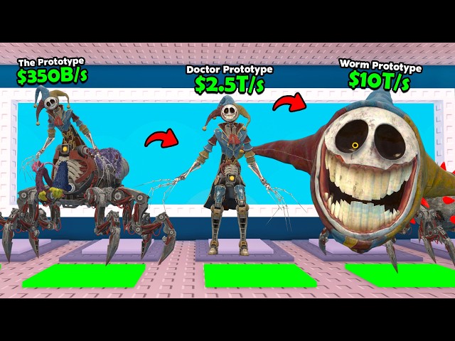 FULL PROTOTYPE EVOLUTION  POPPY PLAYTIME 5 in Steal a Brainrot!
