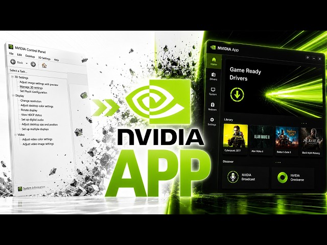 Goodbye NVIDIA Control Panel, HERE IS WHAT CHANGED