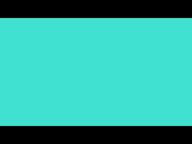 Turquoise Screen Color [10 Hours]