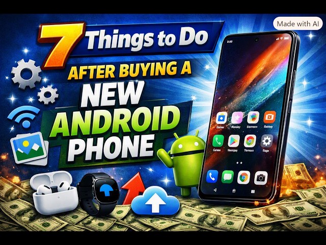 7 Things to Do After Buying a New Android Phone