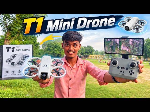 T1 Mini Drone Unboxing & Camera Test! 🔥 HD Camera Drone Flying Experience 🚁 |