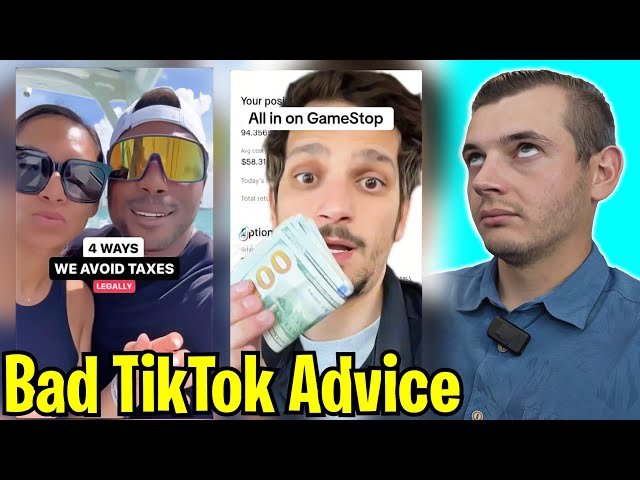 26 Minutes of TERRIBLE TikTok Financial Advice...