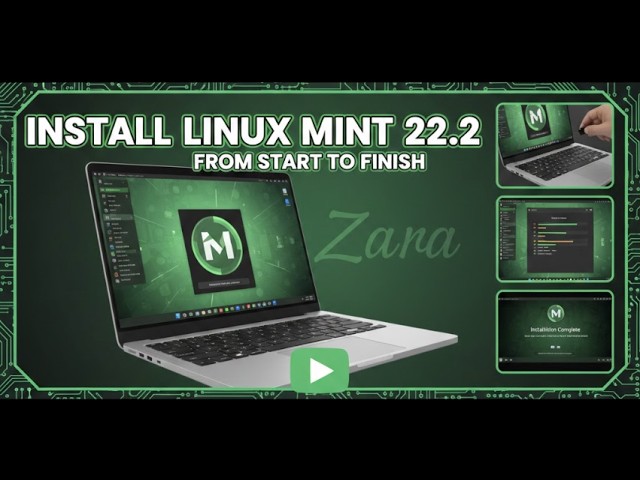 How to Install Linux Mint 22.2 "Zara" from Start to Finish + Basic Configurations [2025]