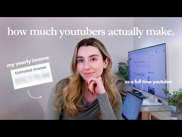 how much youtube pays me as a full time youtuber | my *detailed* analytics, adsense & advice