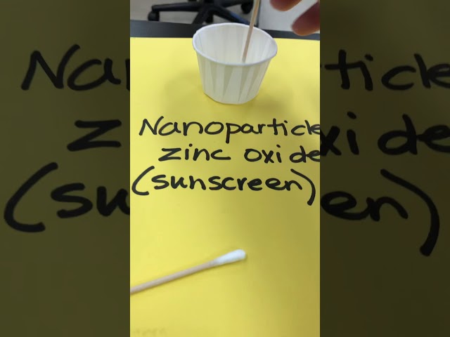 Part 1 of 3 Nanoproducts Lab