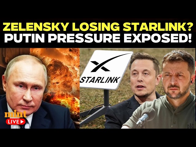 LIVE | No More Starlink Internet For Zelensky: Putin Fear Forces Musk To Cut Ties With Ukraine?
