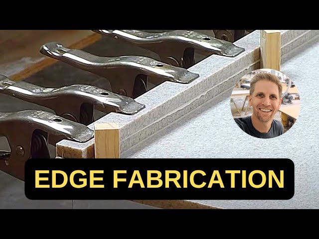 How to Fabricate an Edge on Solid Surface Material