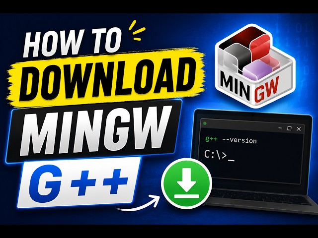 How to install MinGW g++ compiler