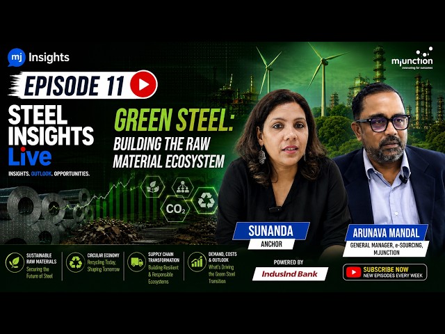 Green Steel: Building India's Raw Material Ecosystem | Scrap, Digital Sourcing & Decarbonization