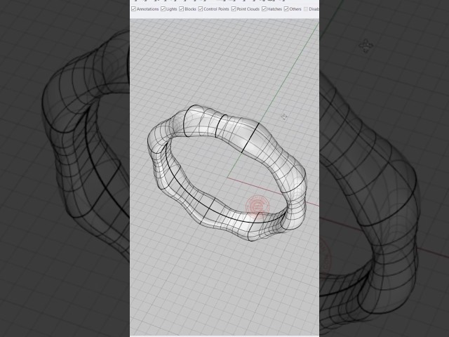 How to Model a Bamboo Ring in Rhino | Beginner Jewelry CAD Tutorial