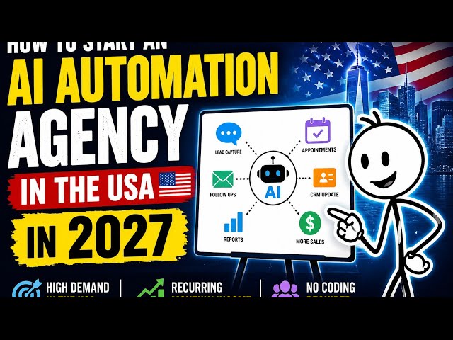🚀 How to Start an AI Automation Agency in the USA in 2027?