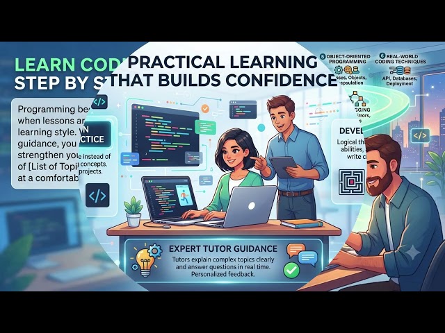 Computer Programming Tutoring | Learn Coding Faster with Expert Guidance from Mentor For Hire