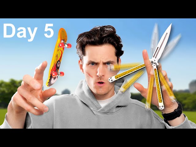 I Tried To Master 5 Skill Toys In 5 Days