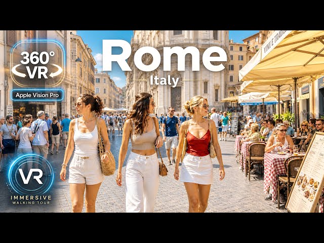 Rome, Italy 🇮🇹 - Interactive Scenes - VR 360° 