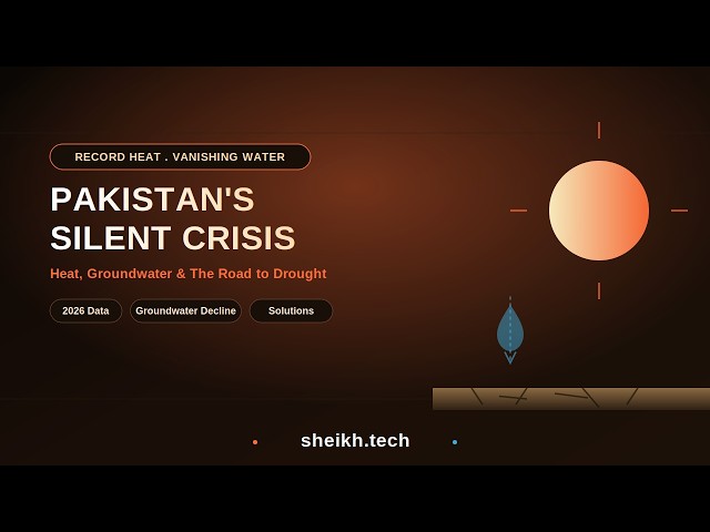 PAKISTAN'S SILENT CRISIS: Heat, Vanishing Groundwater @Sheikh.tech1 #viral #trending #mrbeast