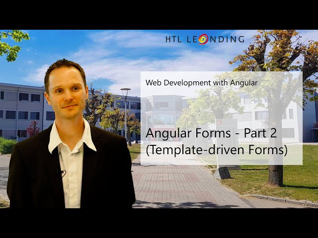Angular Forms - Part 2 (Template-driven Forms)