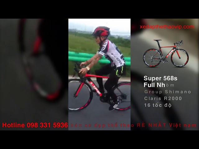 "Mắt thấy tai nghe" Kết quả Test thực tế xe đạp đua LIFE 568S CHẠY 180KM nhẹ nhàng |  098 331 5936