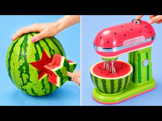 🍉🍧 The Sweet Side of Watermelon | Creative Desserts & Refreshing Treats