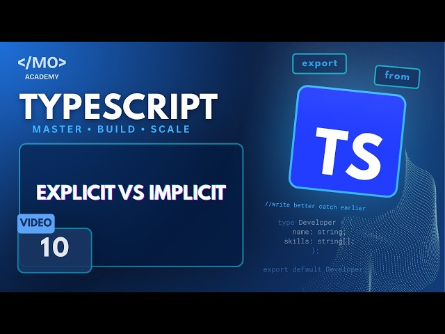 Explicit vs Implicit Types in TypeScript 🚀 | Which One Should You Use? (2026)