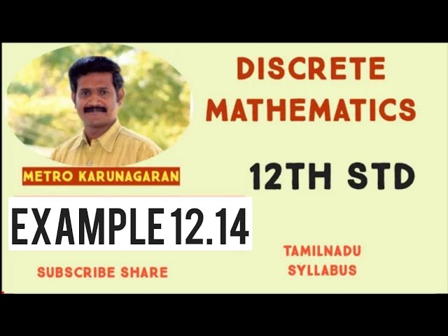 12th Std Maths Example 12.14 Consider if p then q: If today is Monday then 4+4 =8 then truth value