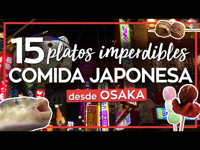 OSAKA, Japan 🍡 Trying Japanese Food!! 🍜 Their 15 Best Dishes | Trip to Japan