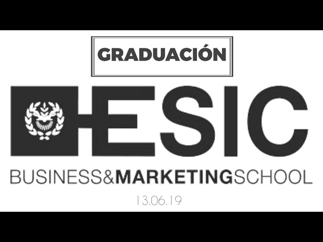 Mi graduación de ESIC - TSDMC