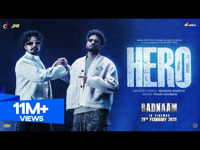 Navaan Sandhu : HERO (Official Video) Jayy Randhawa |  New Punjabi Songs 2025 | Latest Punjabi 2025