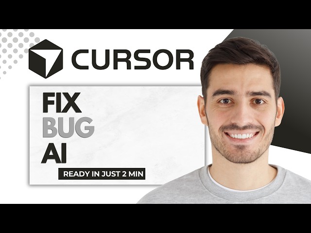 How To Fix A Bug Using Cursor AI (Step-by-step)