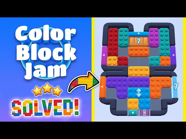 Color Block Jam - Level 1204 Walkthrough 🧩 | New Update Solution (Rollic Games) 📱