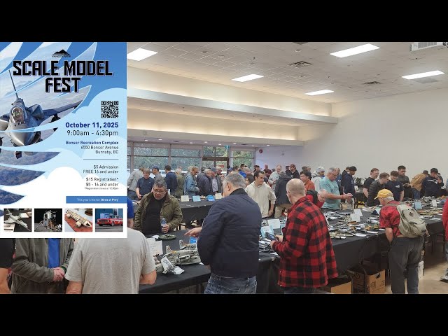 IPMS Scale Model Fest Vancouver 2025 Walking Tour