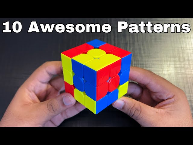 Top 10 Coolest Rubik’s Cube Patterns :