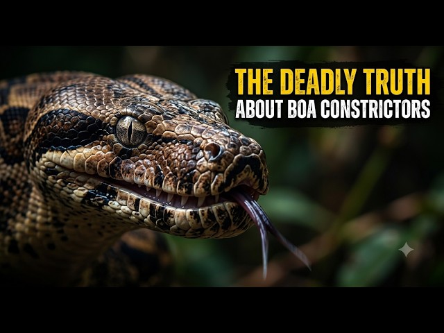 The Deadly Truth About Boa Constrictors Will Surprise You! 🐍