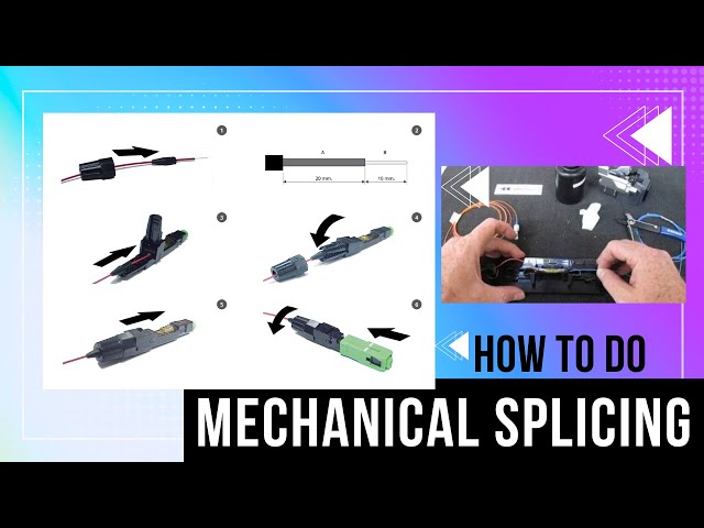 HOW TO PERFORM MECHANICAL SPLICING | STEP-BY-STEP GUIDE | #MechanicalSplicing #FiberOpticSplicing