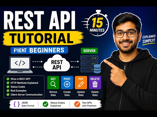 REST API Tutorial for Beginners | Learn APIs in 10Minutes