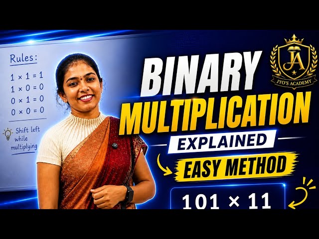 Binary multiplication | Easy Method