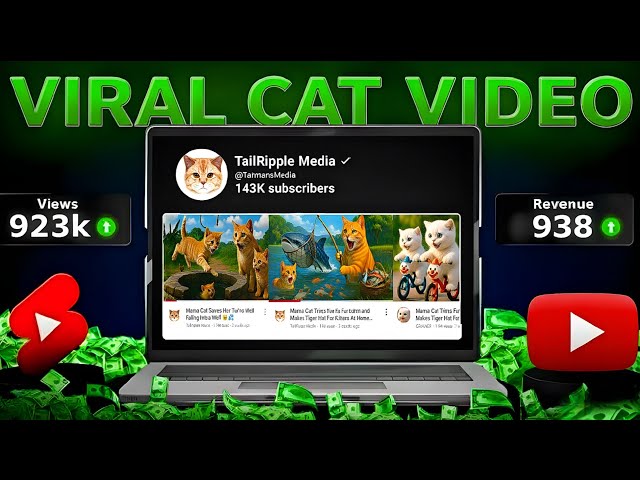 Create Viral Cat 🐱 Story Videos with AI | The Secret Hack Behind Million Views 😱🔥