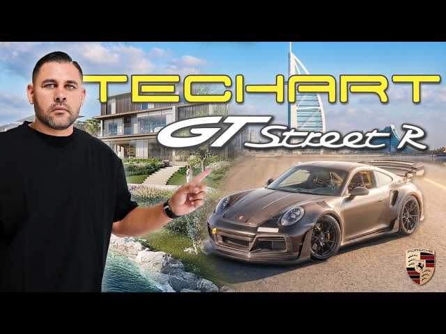 HOW I MAKE MILLIONS FLIPPING VILLAS IN DUBAI (Techart Porsche Tour)
