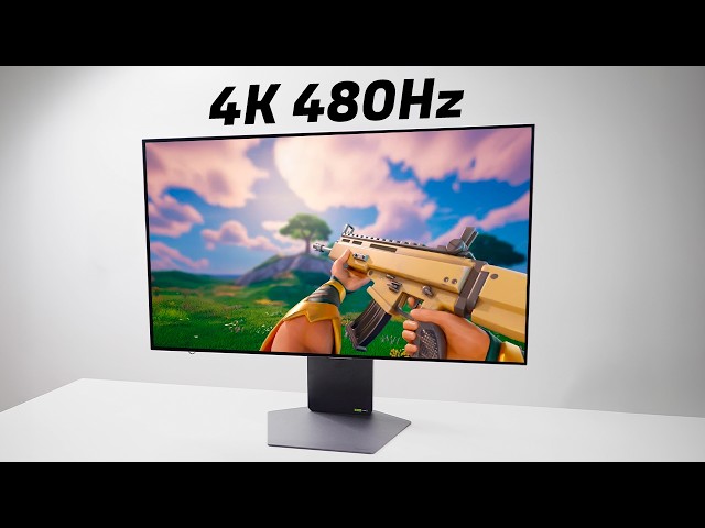 I tested the BEST MONITOR IN THE WORLD - 4K 480Hz OLED. Is it really worth it?