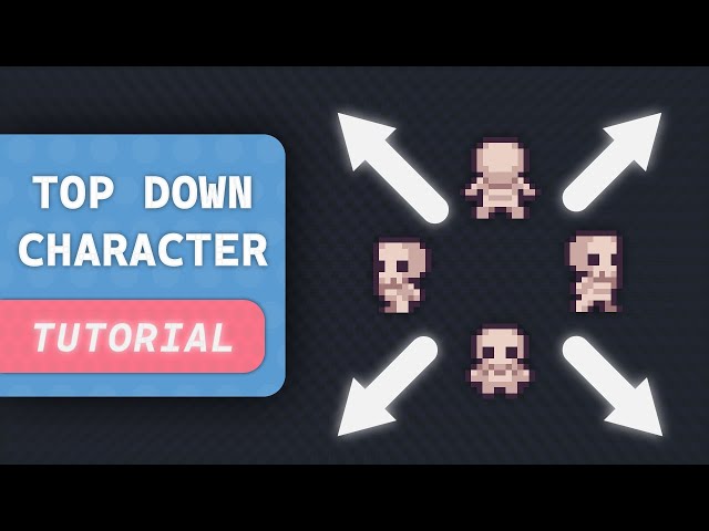 How to Make SMOOTH Top Down Character Movement in Godot 4+
