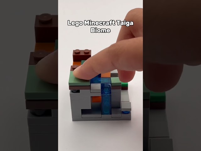 Lego Minecraft Taiga Biome