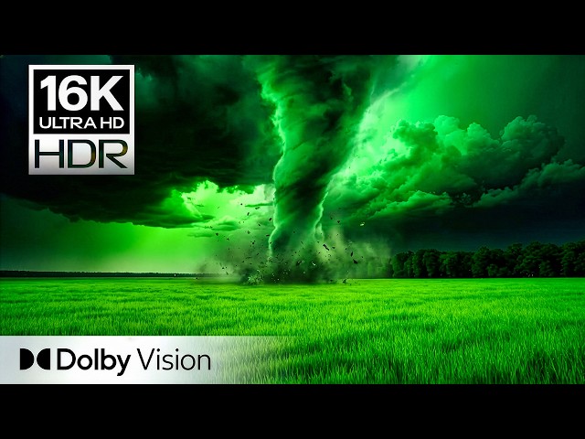 CRAZIEST 16K OLED HDR TEST 120fps | Ultimate DOLBY VISION (8K/4K Video ULTRA HD TV)